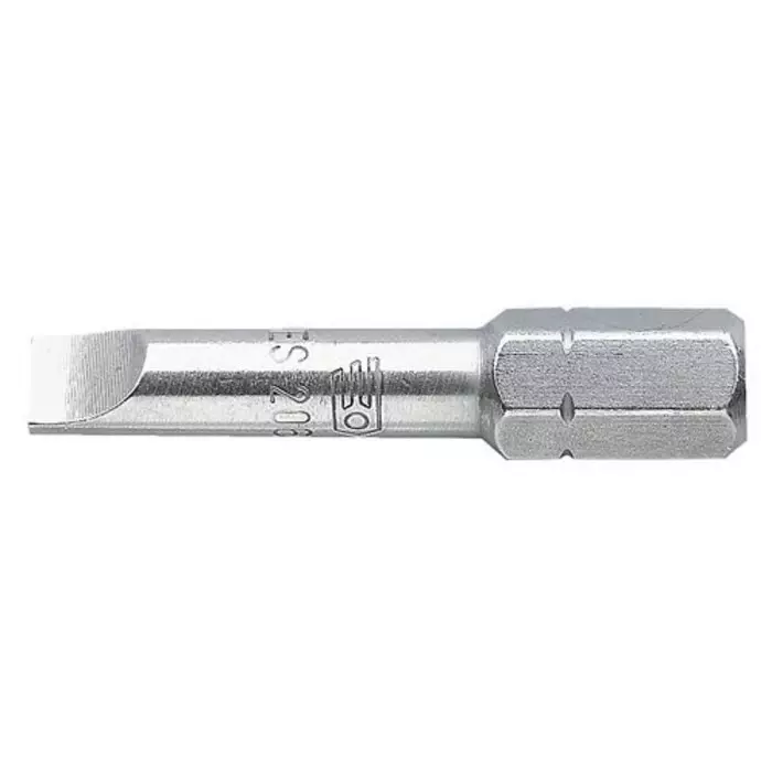 Facom Slotted Screwdriver Bit, 12 mm Tip, ES.212