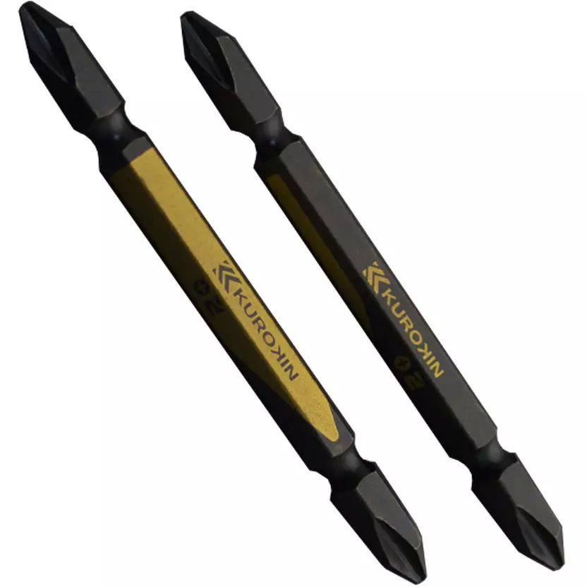 FUJIYA Double End Bit 82 mm Overall Length, 5202-82-BG (Pack of 2 Pcs)