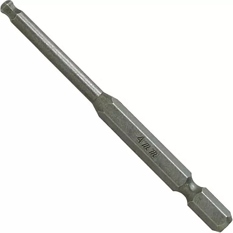 TRUSCO Ball-Point Hex Bit 85 mm Overall Length Ball point Tip, THBA-40