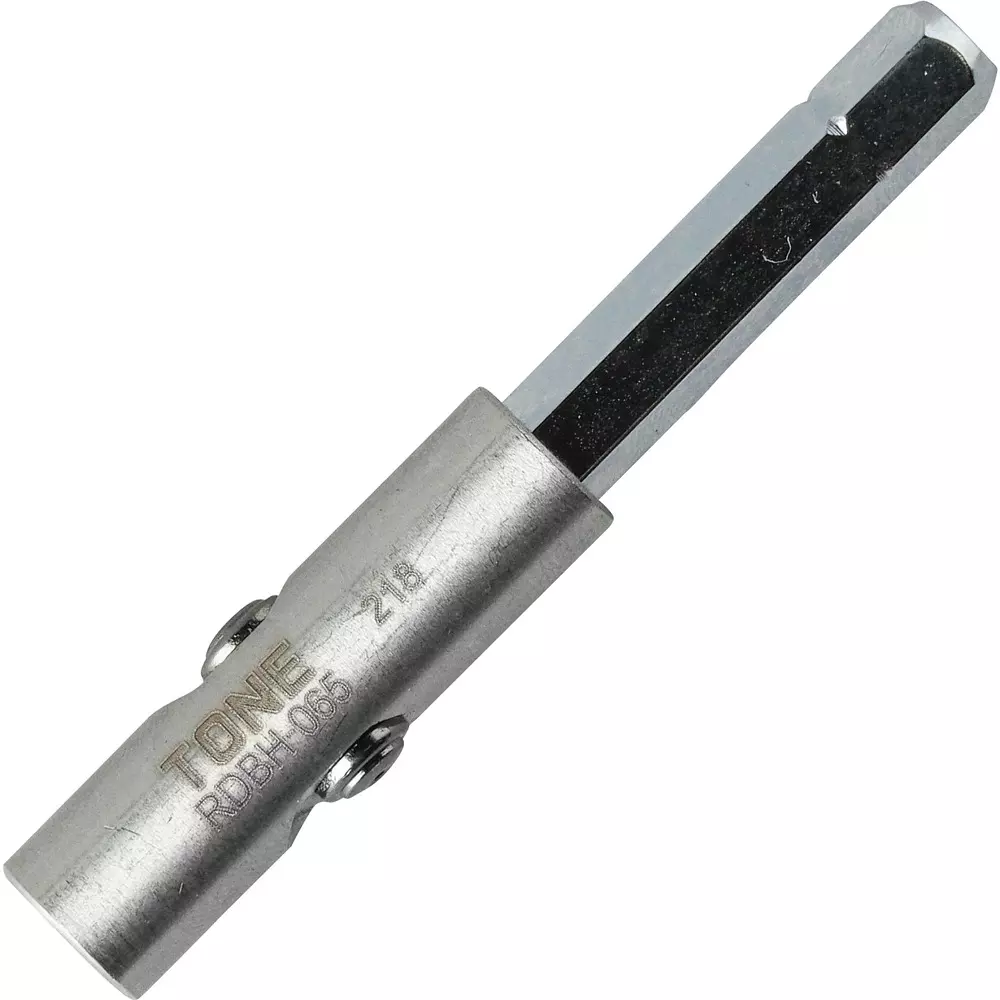 TONE Bit Holder 6.35 mm Hex Size 65 Length, RDBH-065
