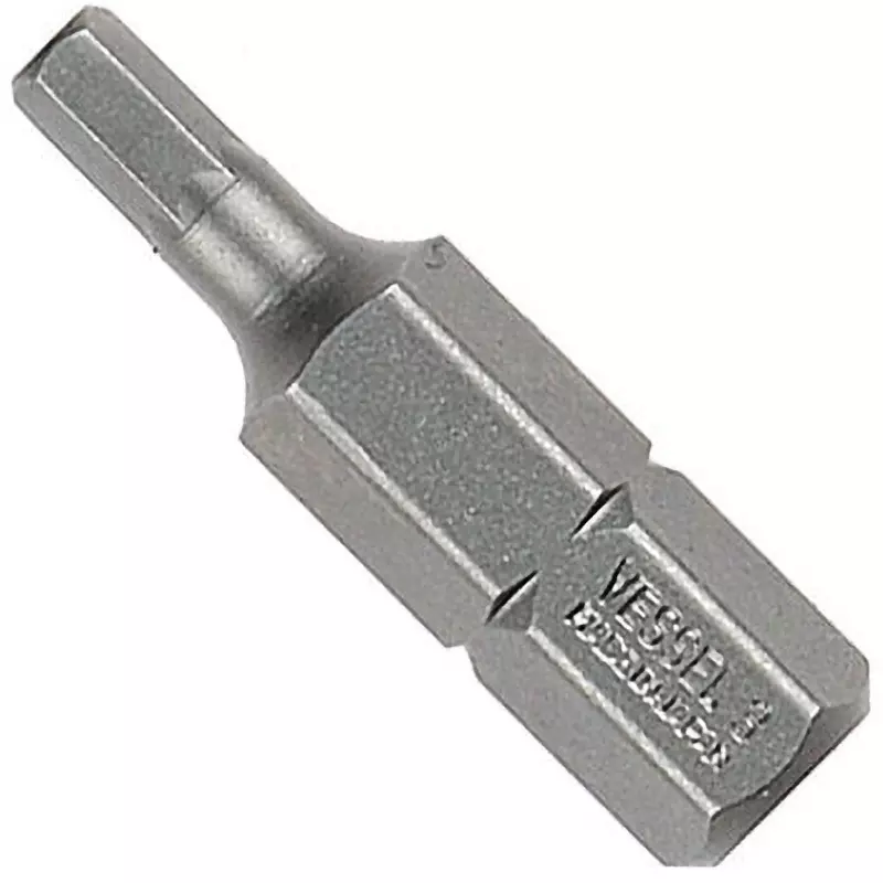 Vessel Hex Bit Hexagonal Tip, B33 H2X25.4 (Pack of 10 Pcs)