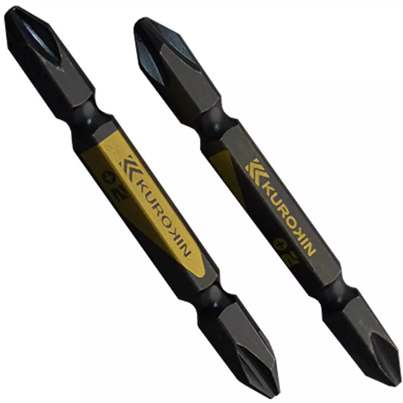 FUJIYA Double End Bit 65 mm Overall Length, 5202-65-BG (Pack of 2 Pcs)