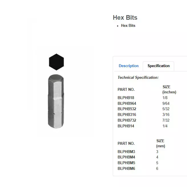 blue-point-14-inch-635-mm-hex-bit-alloy-steel-body-ideal-for-professionals-and-diy-enthusiasts-blphb14