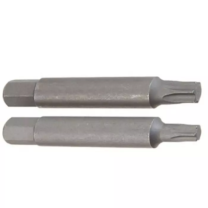 Facom Torx Driver Bit, T40, T50 Tip, 1/4 inch Drive, Hexagon Drive, DM.APR-1