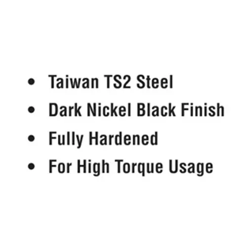 ADRAL Disco Bit 65 mm Steel Dark Nickel Black Finish for Industrial Use, DSC 65 (Pack of 20 Pcs)