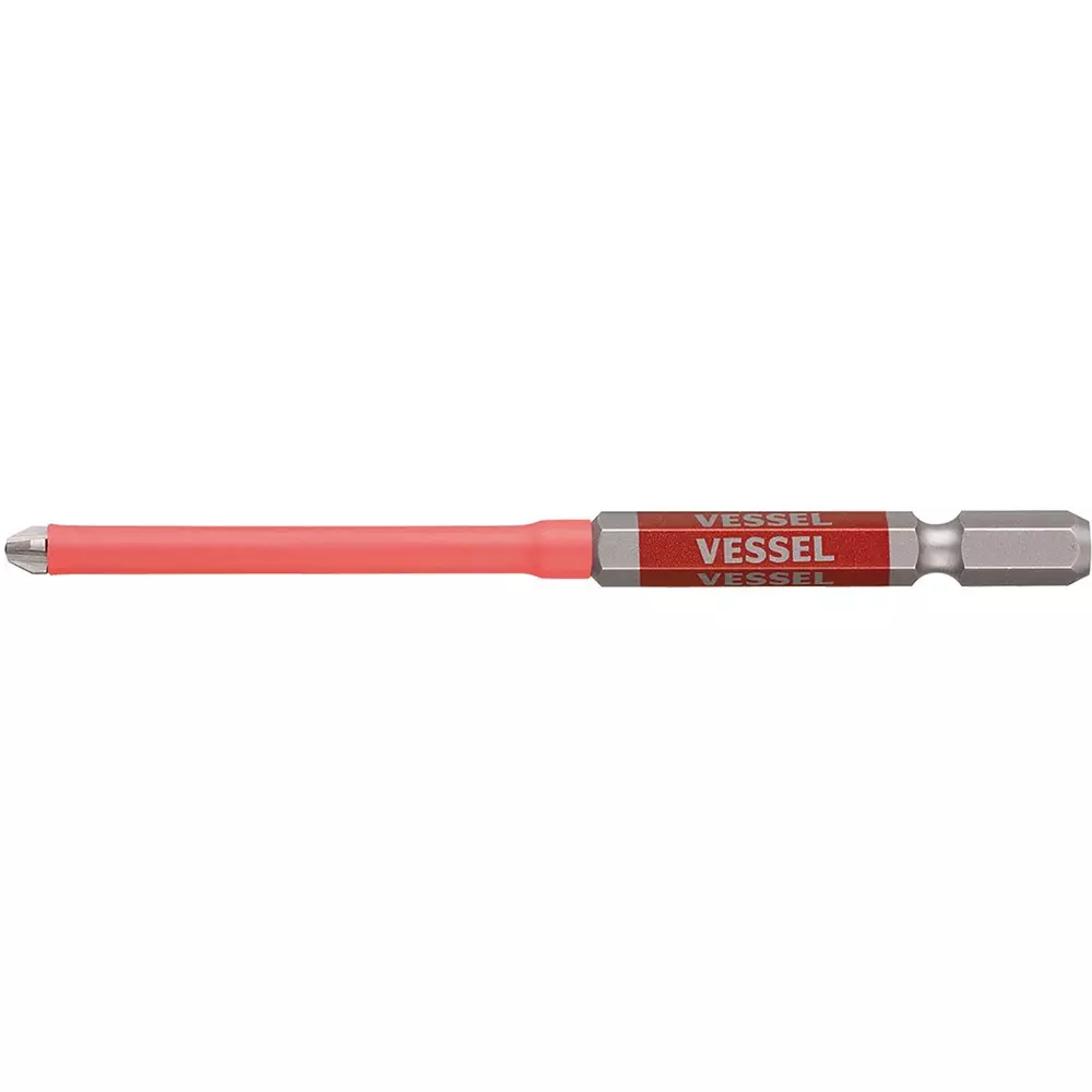 Vessel Bit with Insulation Tube 100 mm Overall Length Plus (+) Tip, GSC162100