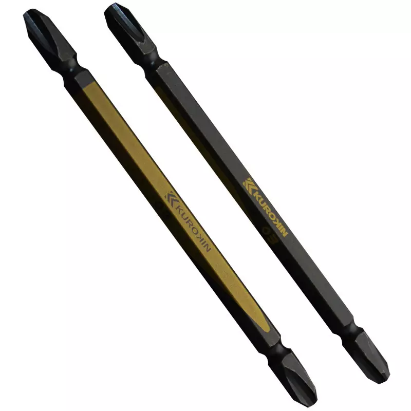 FUJIYA Double End Bit 110 mm Overall Length, 5302-110-BG (Pack of 2 Pcs)
