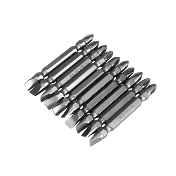 GENERIC Plus Minus (+)(-) PH2 Screwdriver Bit Set Stainless Steel for Home and Professional Use
