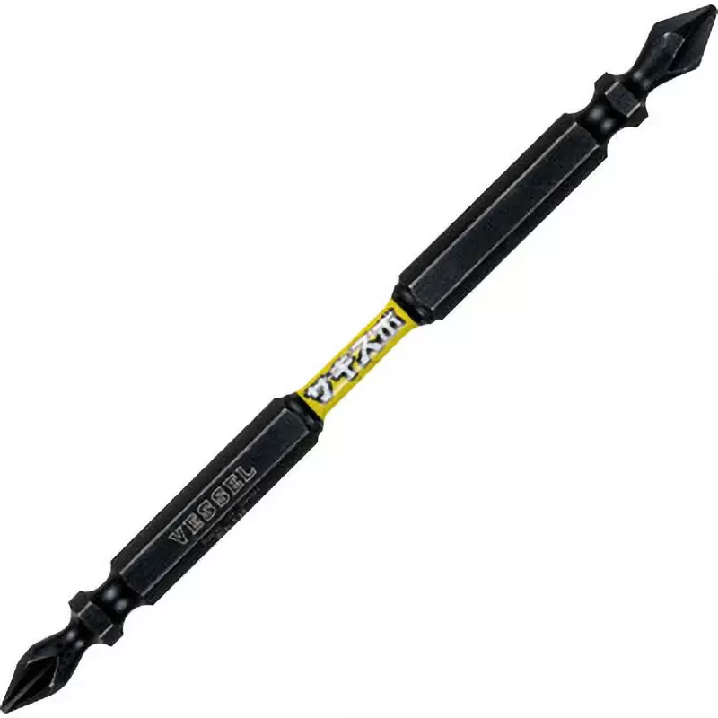 Vessel Thin Neck Torsion Bit 110 mm Overall Length Plus (+) Tip, SST141110 (Pack of 2 Pcs)