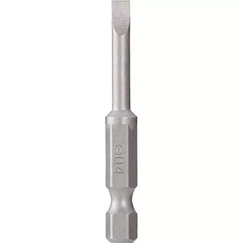 Kanon Screwdriver General Bit 50 mm Overall Length Minus Tip, SB(-)BIT 0.4
