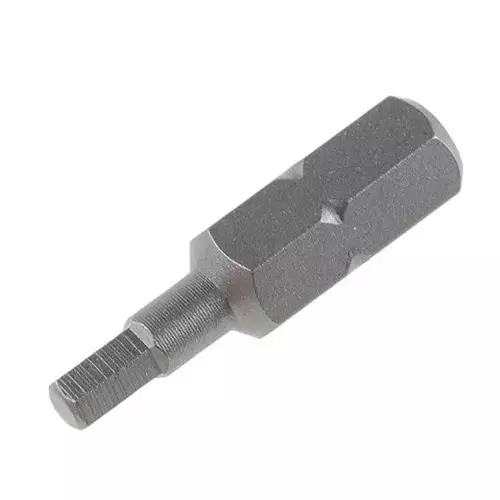 RS PRO Screwdriver Bit 4 mm Hex 1/4 Inch 10 Piece Chrome Molybdenum Steel 25 mm, 2658318 (Pack of 10)