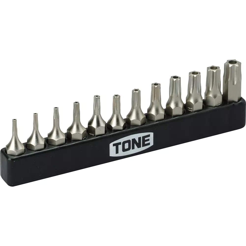 TONE Security Torx T (R) Bit One Head BT-T6H to BT-T40H (2 T6H), BTTH12S