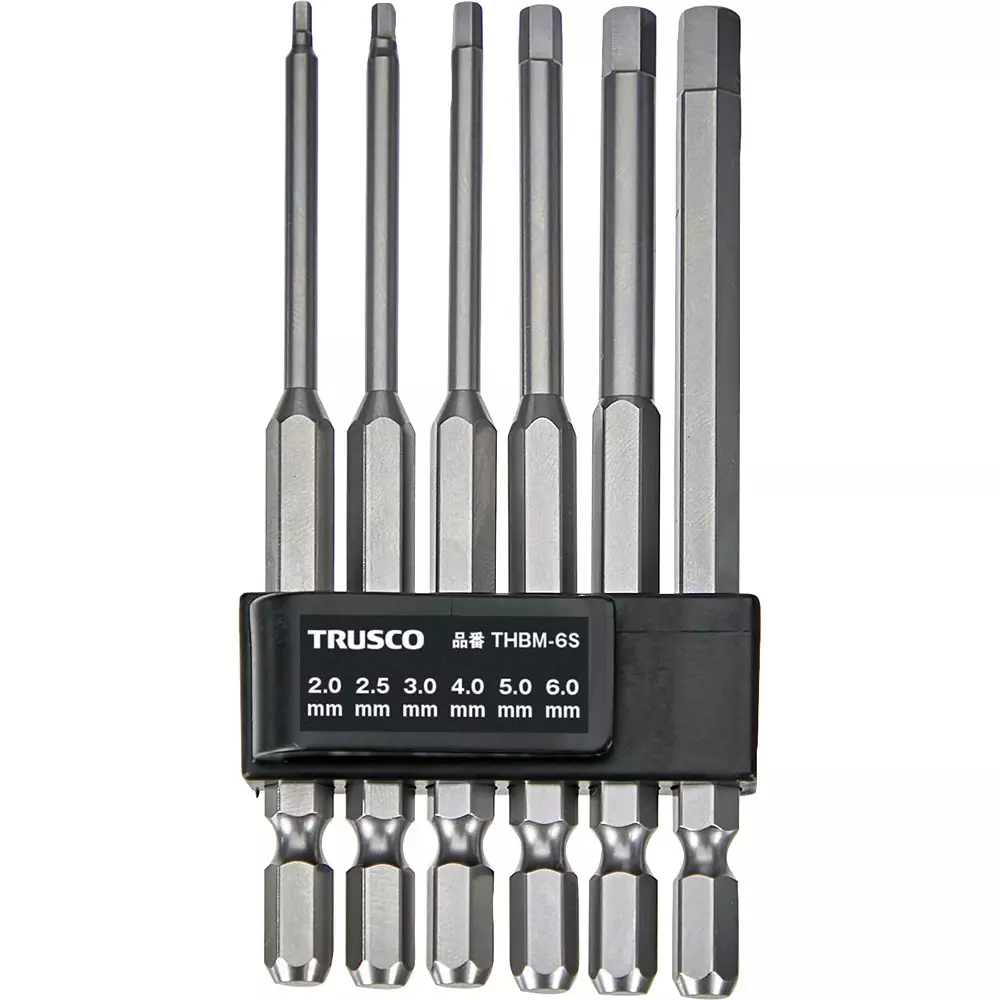 Buy TRUSCO Hexagonal Bit Set Silver, THBM-6S Online at Best Prices ...