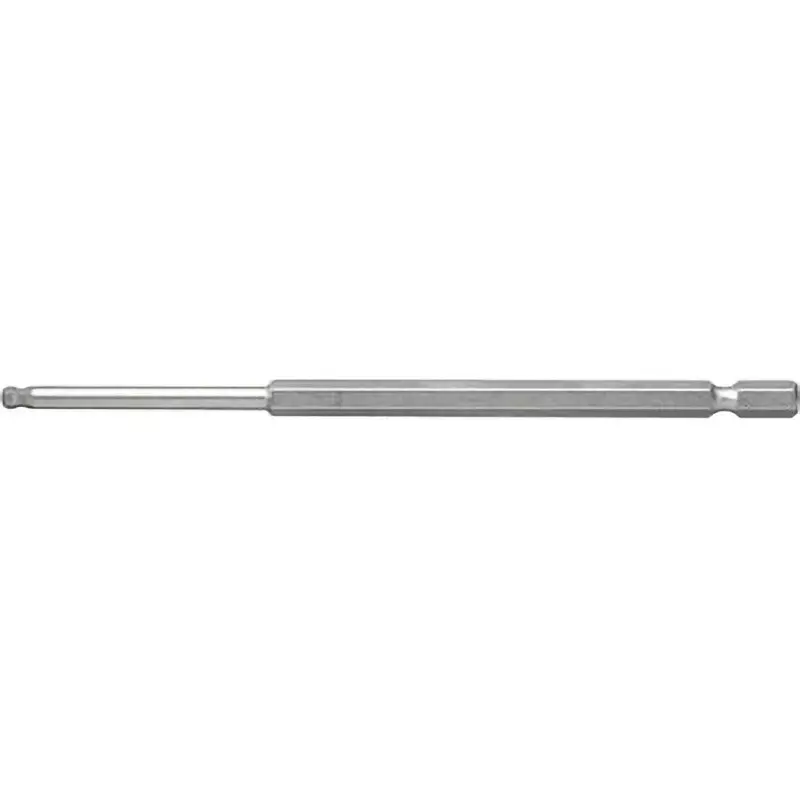 TRUSCO Long Ball Point Hexagon Bit 150 mm Overall Length Ball point Tip, THBAL-40
