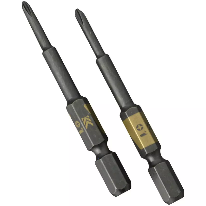 FUJIYA Step Bit 2-Piece Set 65 mm Overall Length, 5102D-65-BG