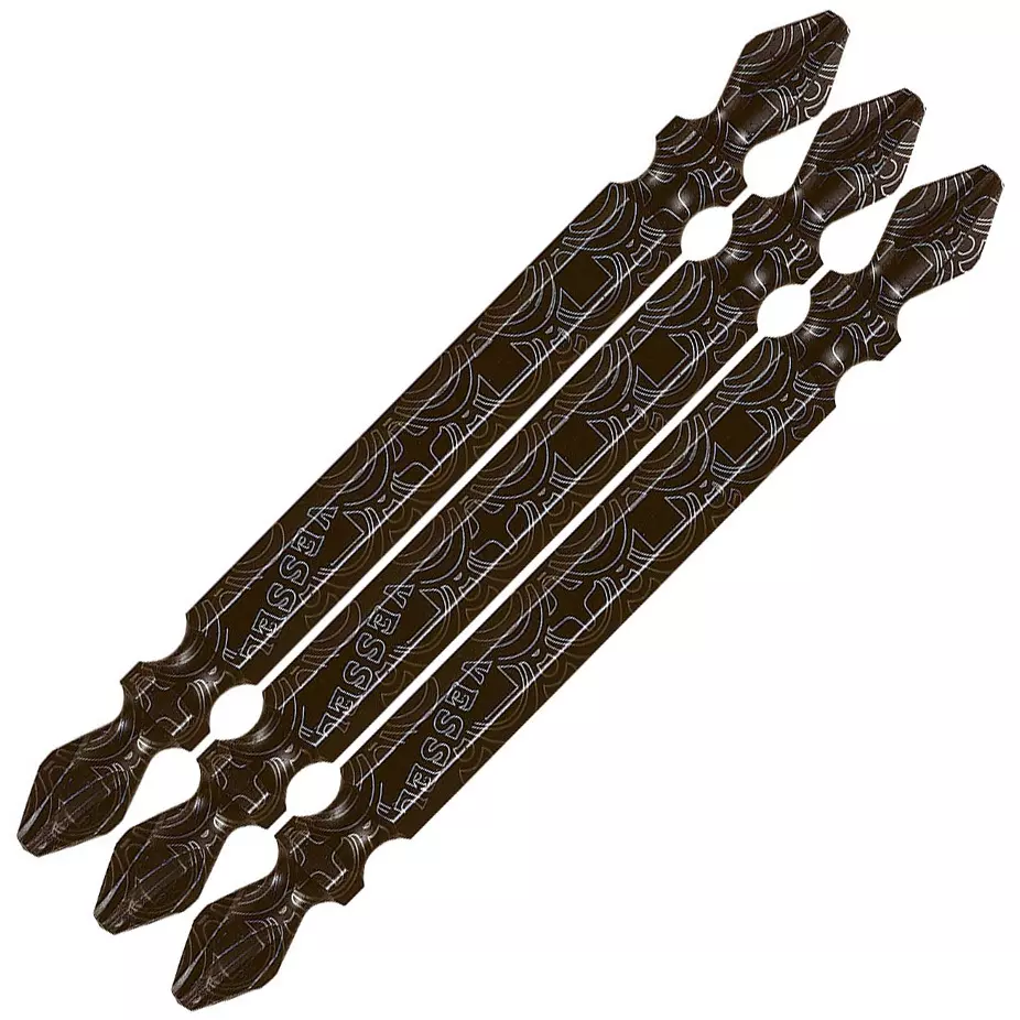 Vessel Sakisbo Bit Set 82 mm Overall Length, S3P2082-BL (Pack of 3 Pcs)