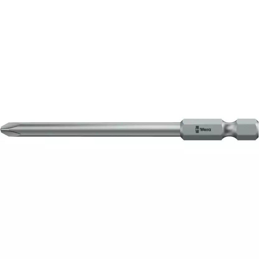 Wera 851/4 Z Phillips Bit with 70 mm Blade Length and 1/4 inch (6.35 mm) Hexagon Drive, 5059770001