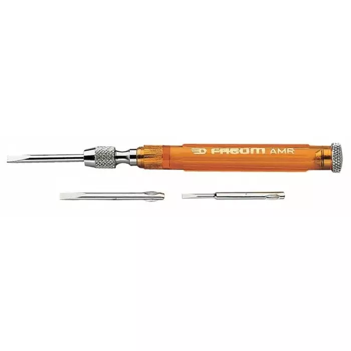 Facom Slotted Interchangeable Screwdriver Set, AMR