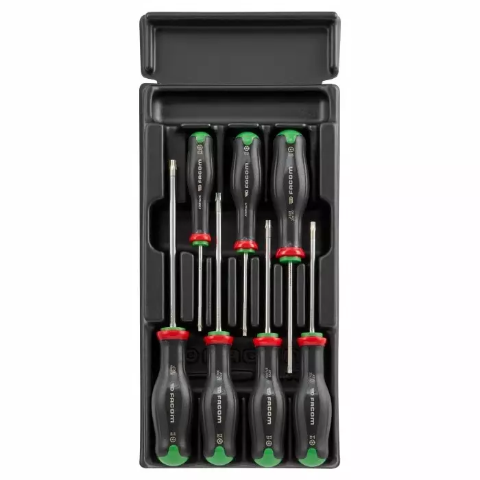 Facom Screwdriver Set, 7-Piece, MOD.ATXRPB
