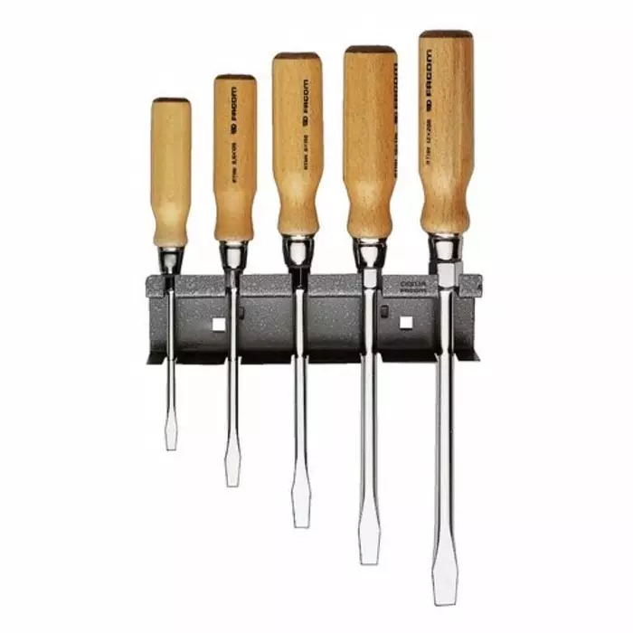 Facom Slotted Screwdriver Set, 8-Piece, AJT.2
