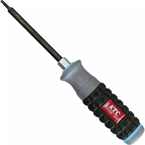 Ktc Ball Point Hexagon Driver Set 3 mm 100 mm Shaft, D1H-03BP (Pack of 10)