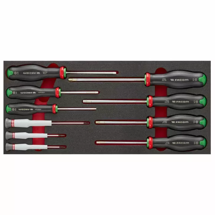 Facom Torx Precision Standard Screwdriver Set, MODM.AT6PB