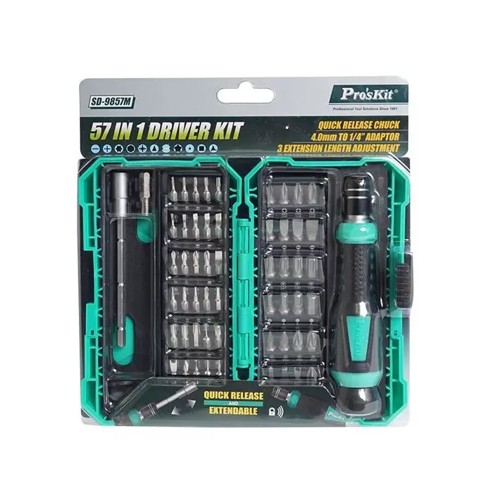 Pro'sKit SD-9857M 57 in 1 Precision Screwdriver Driver Kit