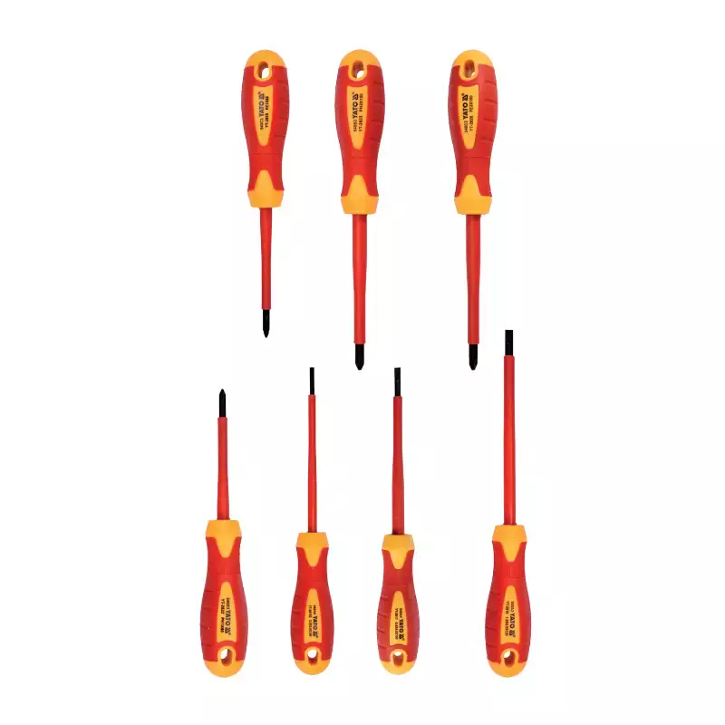Yato YT-2828 Insulated Screwdriver 7 Pieces set Screw driver Set for Home