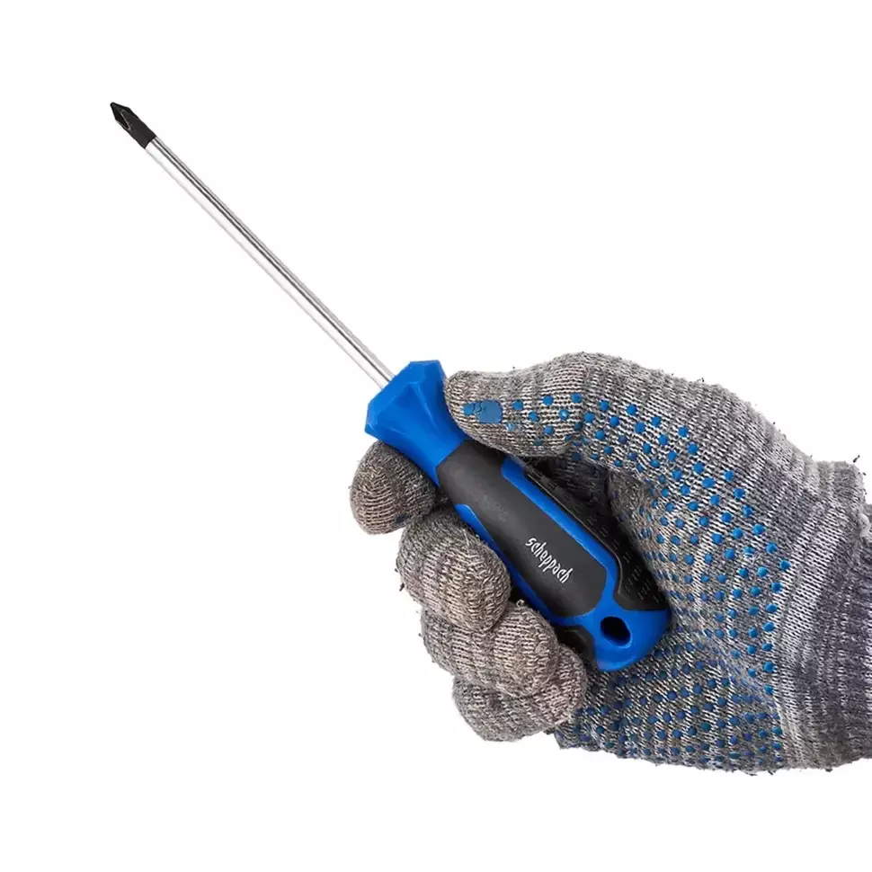Scheppach 4 Pcs Standard Screwdriver Set Combined CR-V, Sch-7004E