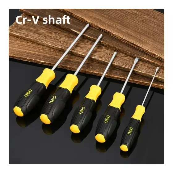 DELI 6 Pcs Screwdriver Set CRV, EDL630006N