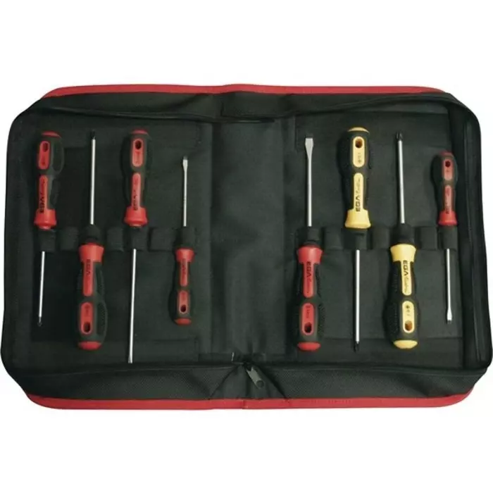 Ega-Master Screwdriver Set Phillips, Standard Screwdriver Set, 8 Piece, 55517