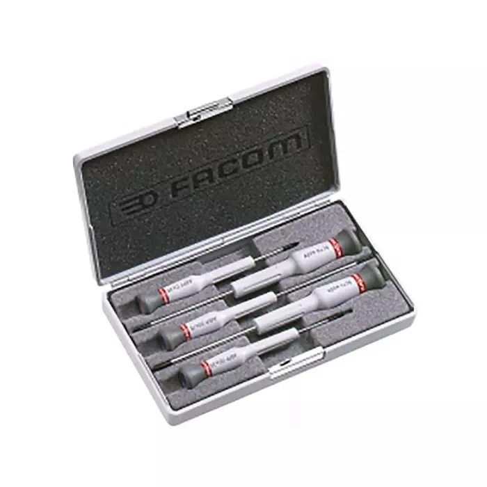 Facom Phillips Precision Screwdriver Set, 5-Piece, AEFP.J1