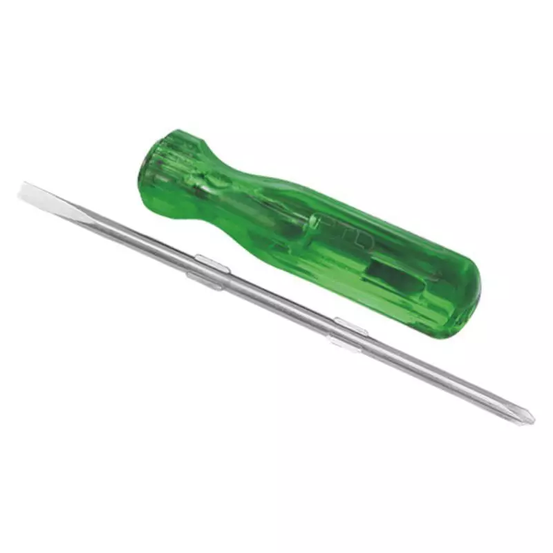 Agam Screwdriver 127 mm (5 inch) Non-Slip Grip Green Alloy Steel