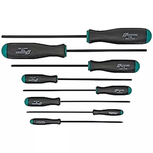 Bondhus ProGuard TORX Tip Screwdriver Set Protanium Steel T6 to T25 Size, 34532 (Set of 8)