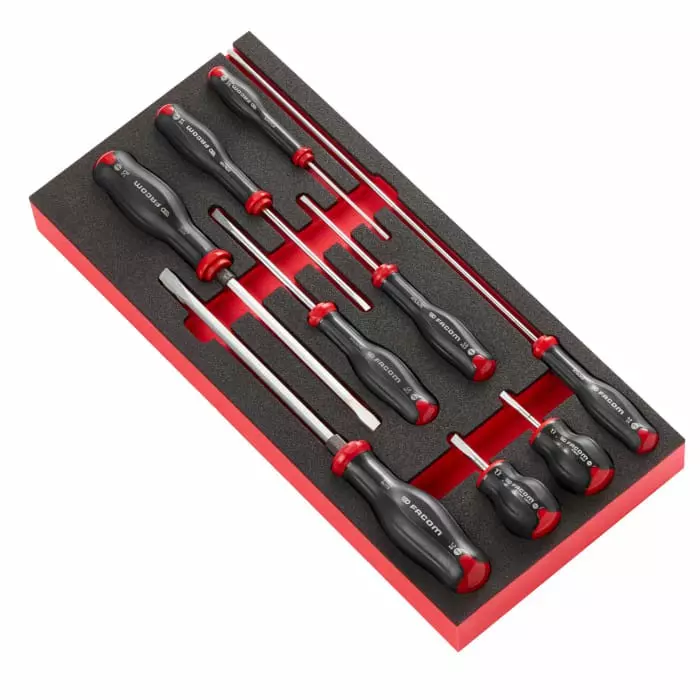 Facom Slotted Screwdriver Set, MODM.AT4PB