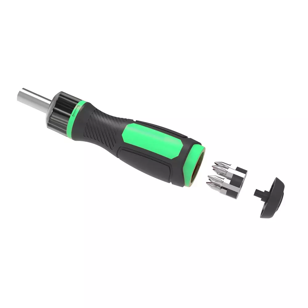 MULTICOMP PRO Screwdriver Set 6 Pieces of 25 mm Bits, SL4-5-6 Slotted, PH1-PH2-PH3 Phillips Kit Contents, MP013953