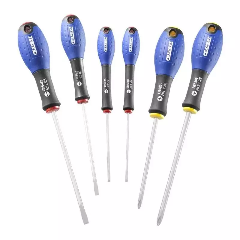 Facom Phillips Slotted Screwdriver Set, 6-Piece, E160902