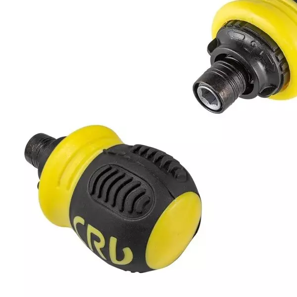 Rock Force Reversible Screwdriver with Special Bits Set CrV Straight Handle S2 Steel Nozzle, RF-32807MR (Pack of 6)