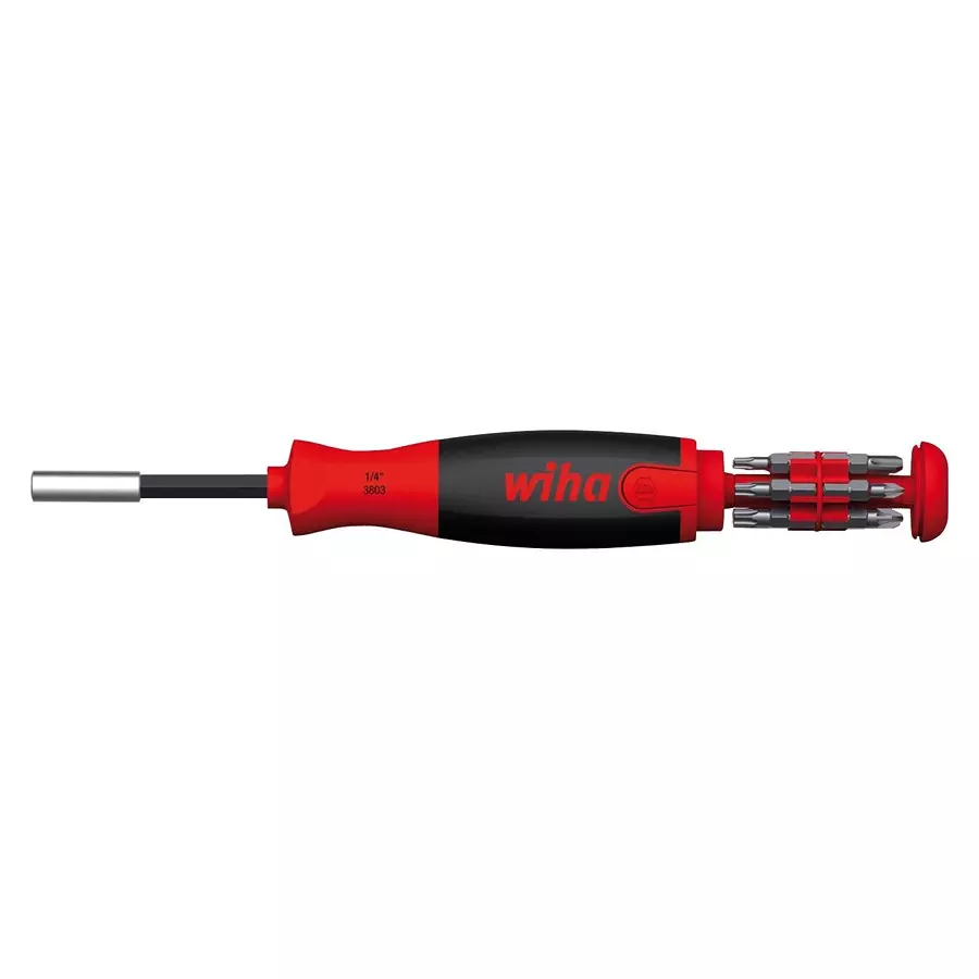 WIHA SET, SCREWDRIVER WITH BIT, 13PC, 38606