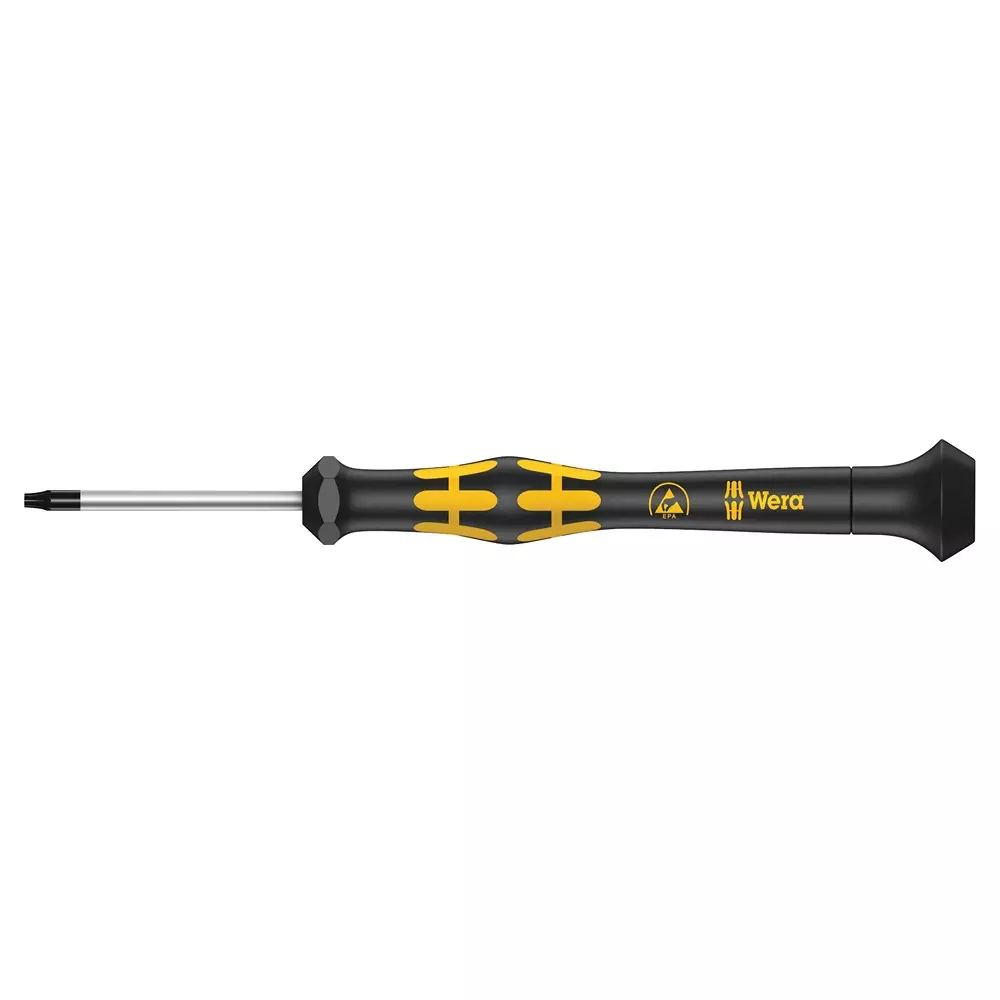 WERA Micro Screwdriver, Torx, T9, 60mm, 157mm, 05030405001