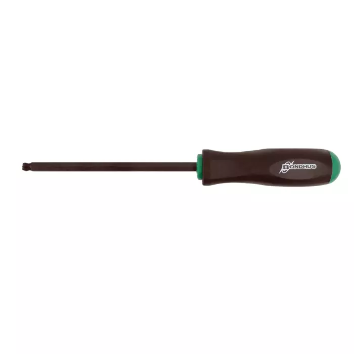 Bondhus ProGuard BallStar Tip Screwdriver Ball End T-8 Size and 126 mm Length, 12708