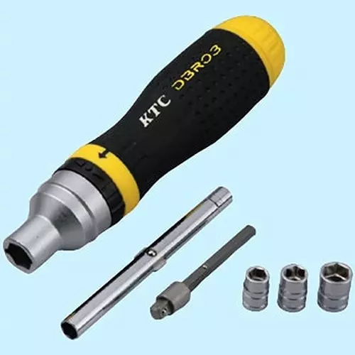 Ktc Ratchet Driver Set Driver Bits Sockets, DBR03 (Pack of 4)