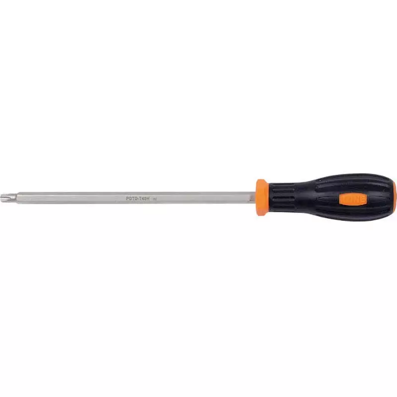 TONE Power Grip Torx Screwdriver Torx (Hexrobe) Tip Type 8 mm Size, PGTD-T40H