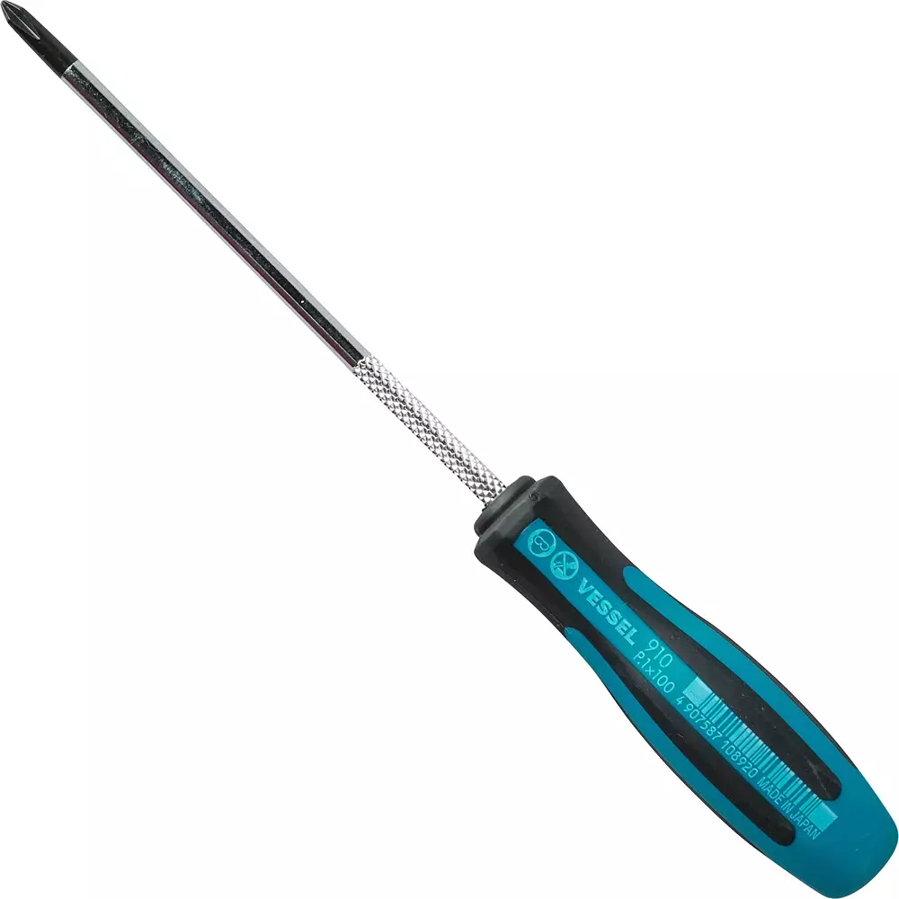 Vessel Megadora Screwdriver 100 mm Shaft Length, 9101100