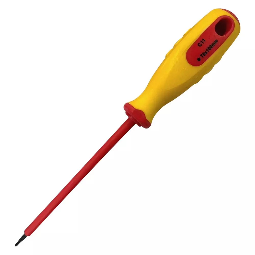 MULTICOMP PRO Vde Insulated Screwdriver T8 Torx Tip Size, MP016320