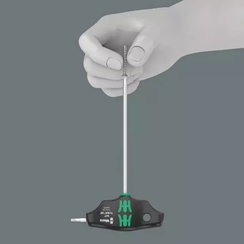 wera-467-tx-hf-t-handle-torx-screwdriver-with-100-mm-blade-length-and-tx-25-tip-size-5023375001