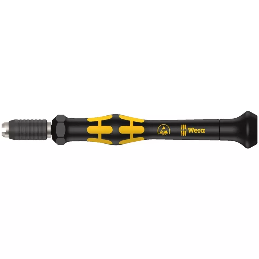 Wera 1013 Micro ESD Bitholding Screwdriver with 97 mm Kraftform Micro Handle and 23 mm Blade Length, 5300004001