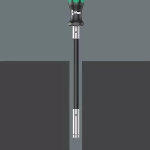 wera-393-s-bit-holding-screwdriver-with-flexible-shaft-1735-mm-blade-length-and-14-inch-635-mm-external-hexagon-drive-5028161001