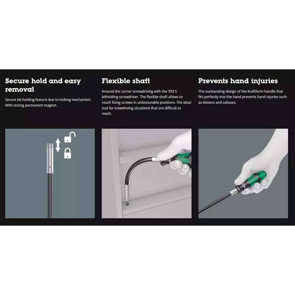 wera-393-s-bit-holding-screwdriver-with-flexible-shaft-1735-mm-blade-length-and-14-inch-635-mm-external-hexagon-drive-5028161001