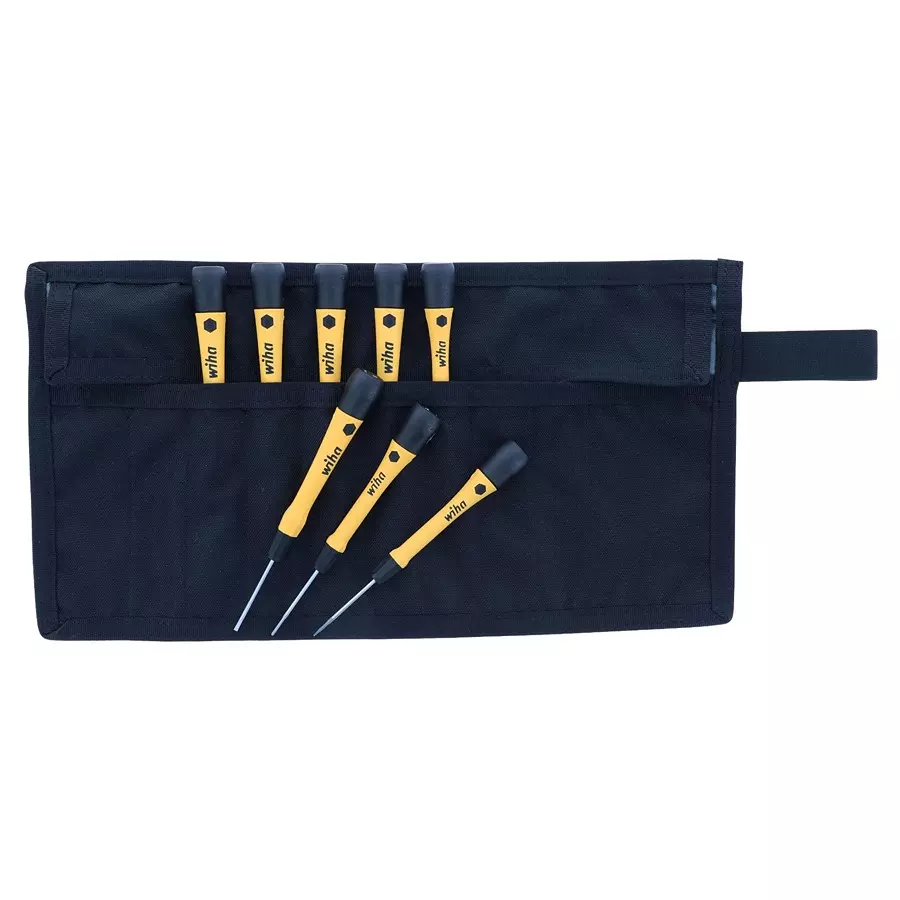 WIHA ESD SAFE SCREWDRIVER SET, 8PC, 27396